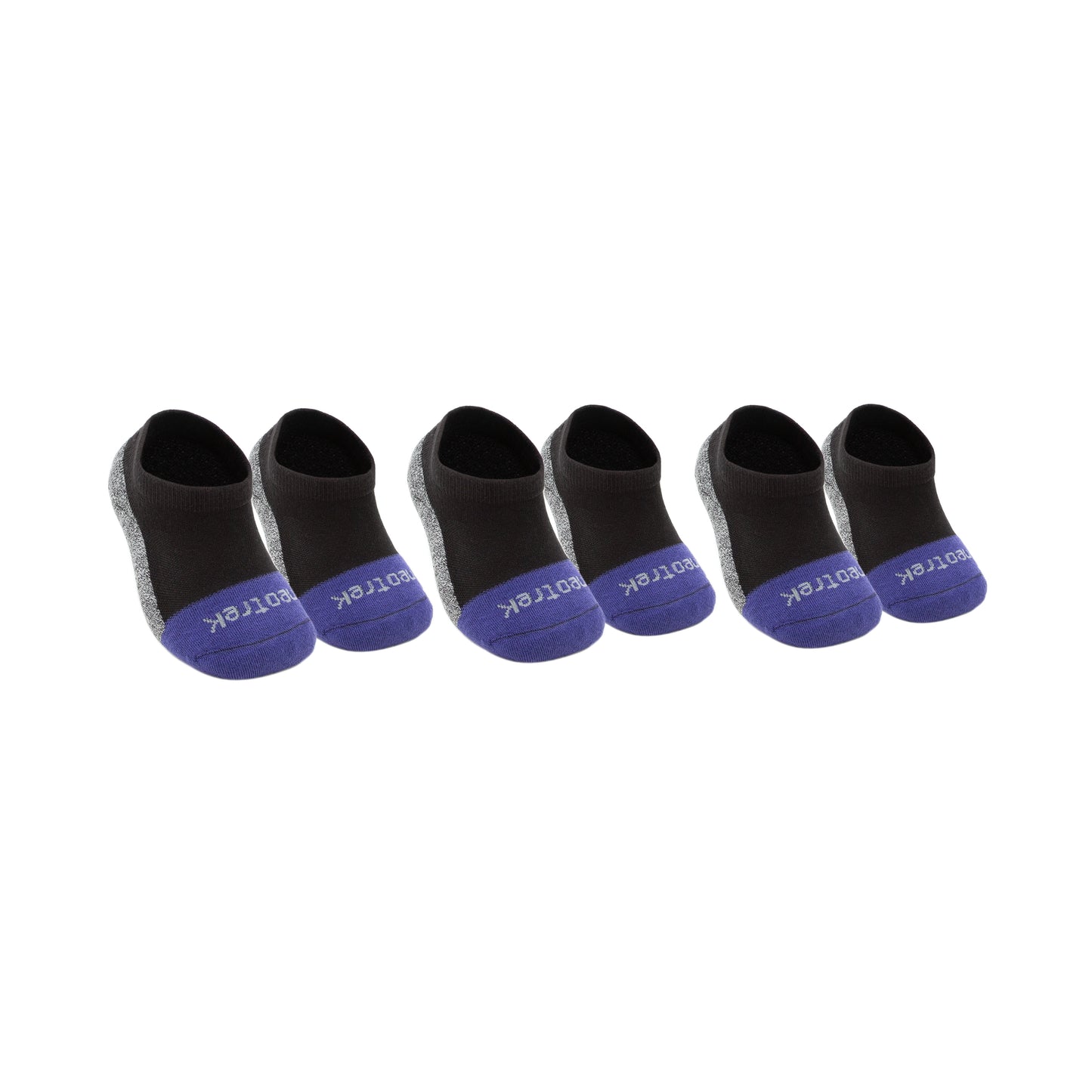 Transmet Ankle Socks: Pair for Bilateral Partial-Foot Amputees (3pk) - NeoTrek Footwear