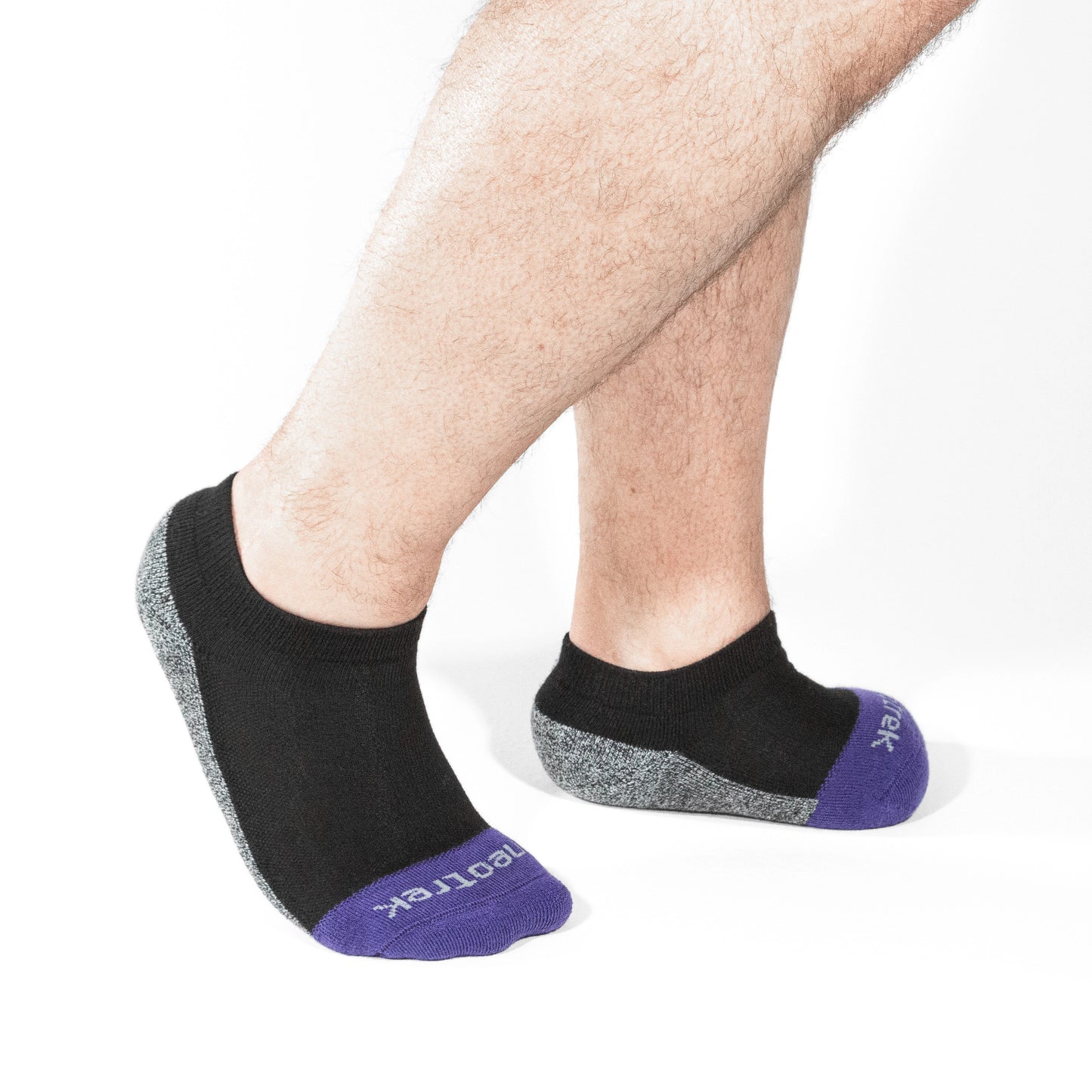 Transmet Ankle Socks: Mixed Pair for Partial-Foot Amputees - NeoTrek Footwear