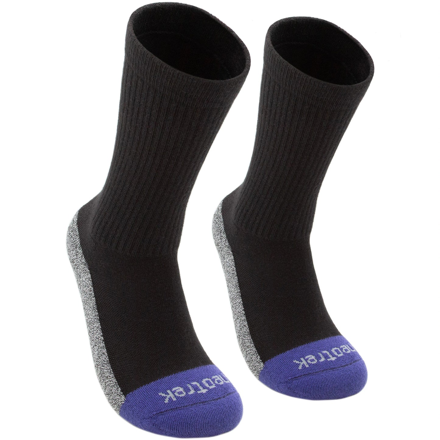 Truer-Fit™ Crew Socks: Standard Length Pair - NeoTrek Footwear