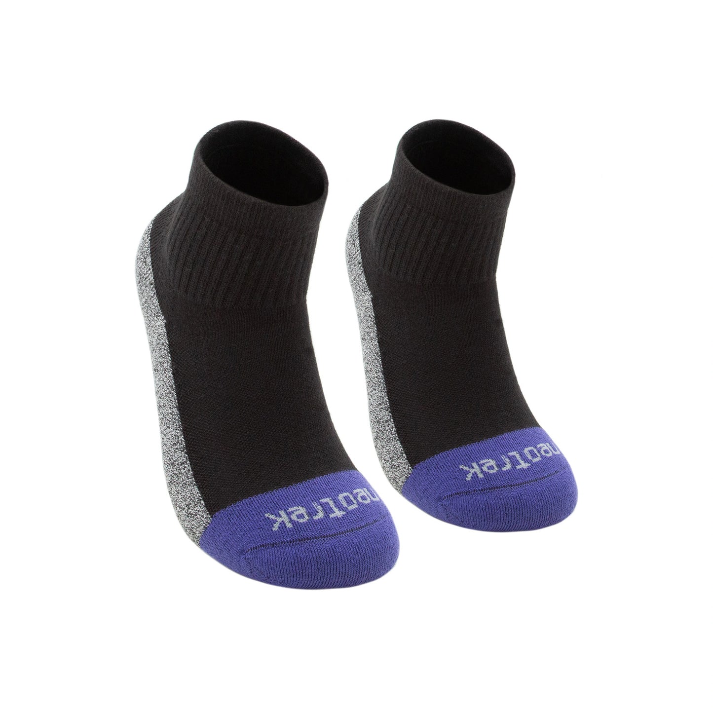 Truer-Fit™ Qtr Crew Socks: Standard Length Pair - NeoTrek Footwear