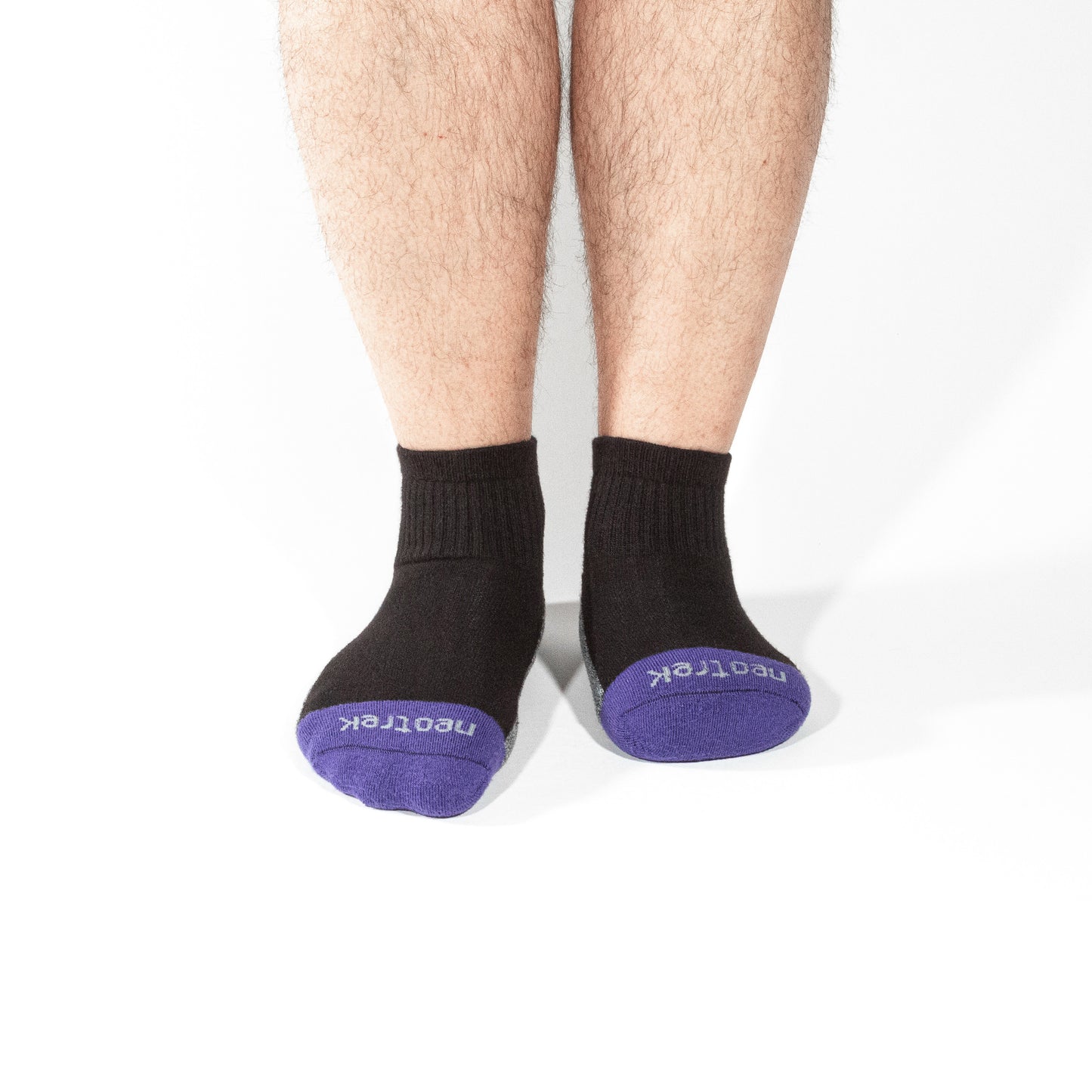 Truer-Fit™ Qtr Crew Socks: Mixed Pair (3pk) - NeoTrek Footwear