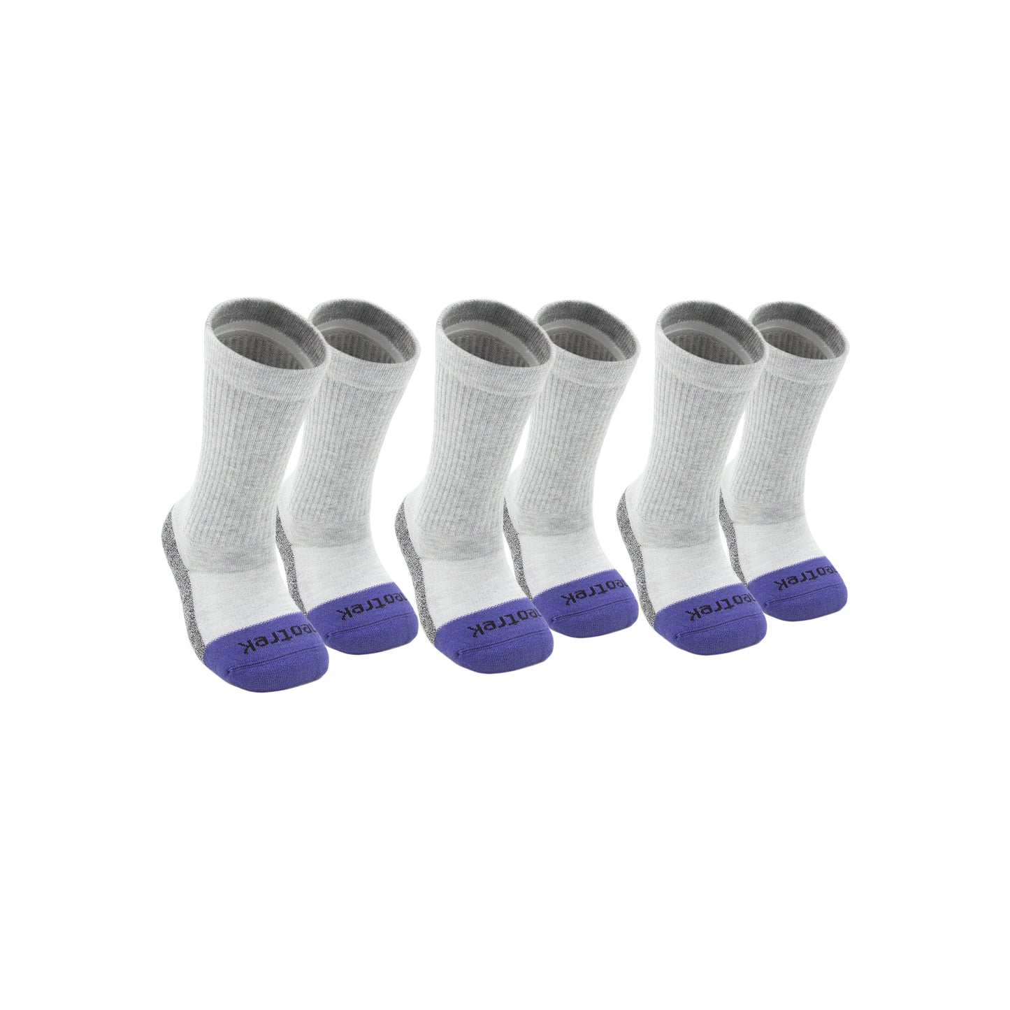 Truer-Fit™ Crew Socks: Bilateral Partial-Foot Amputee (3pk) - NeoTrek Footwear