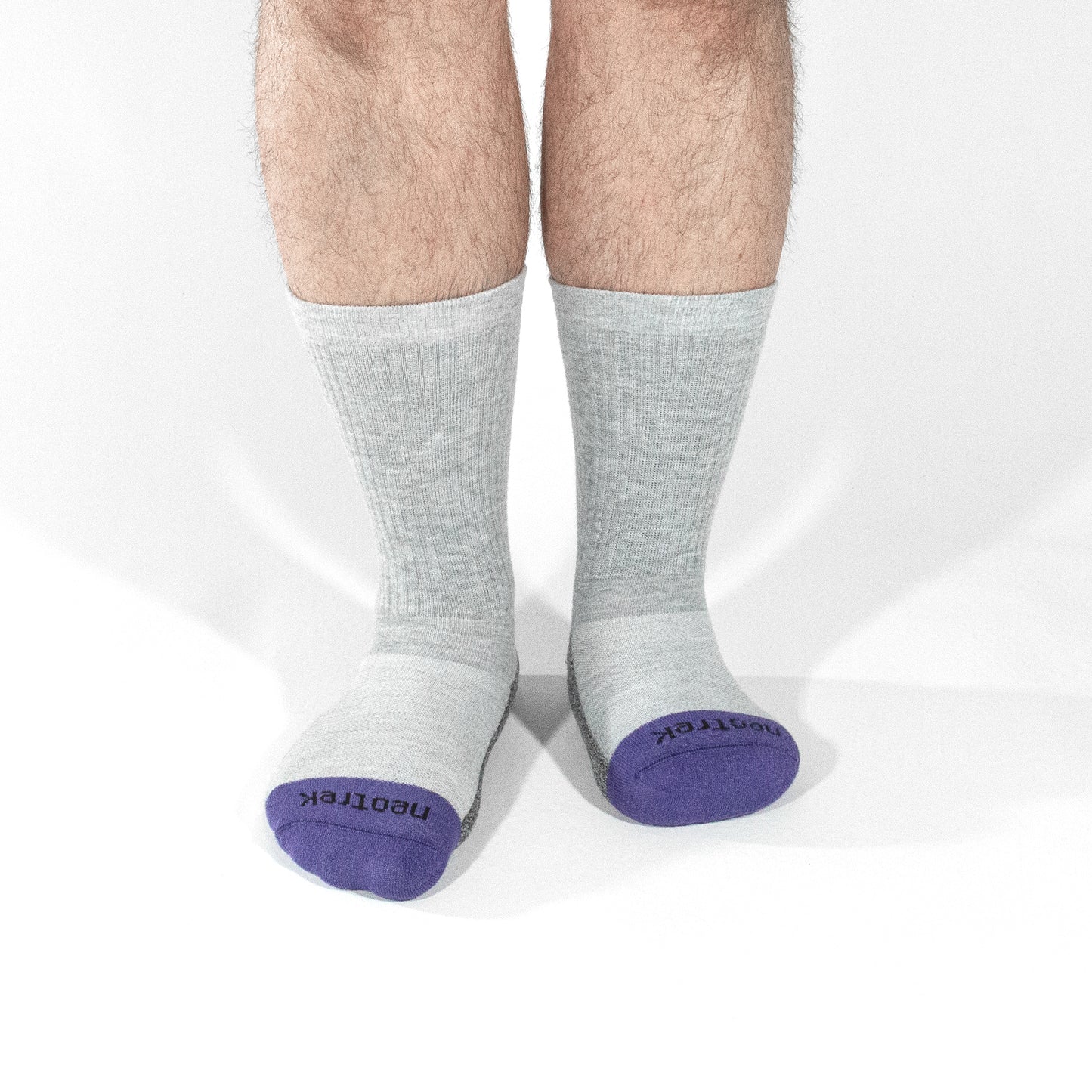 Truer-Fit™ Crew Socks: Mixed Pair (3pk) - NeoTrek Footwear