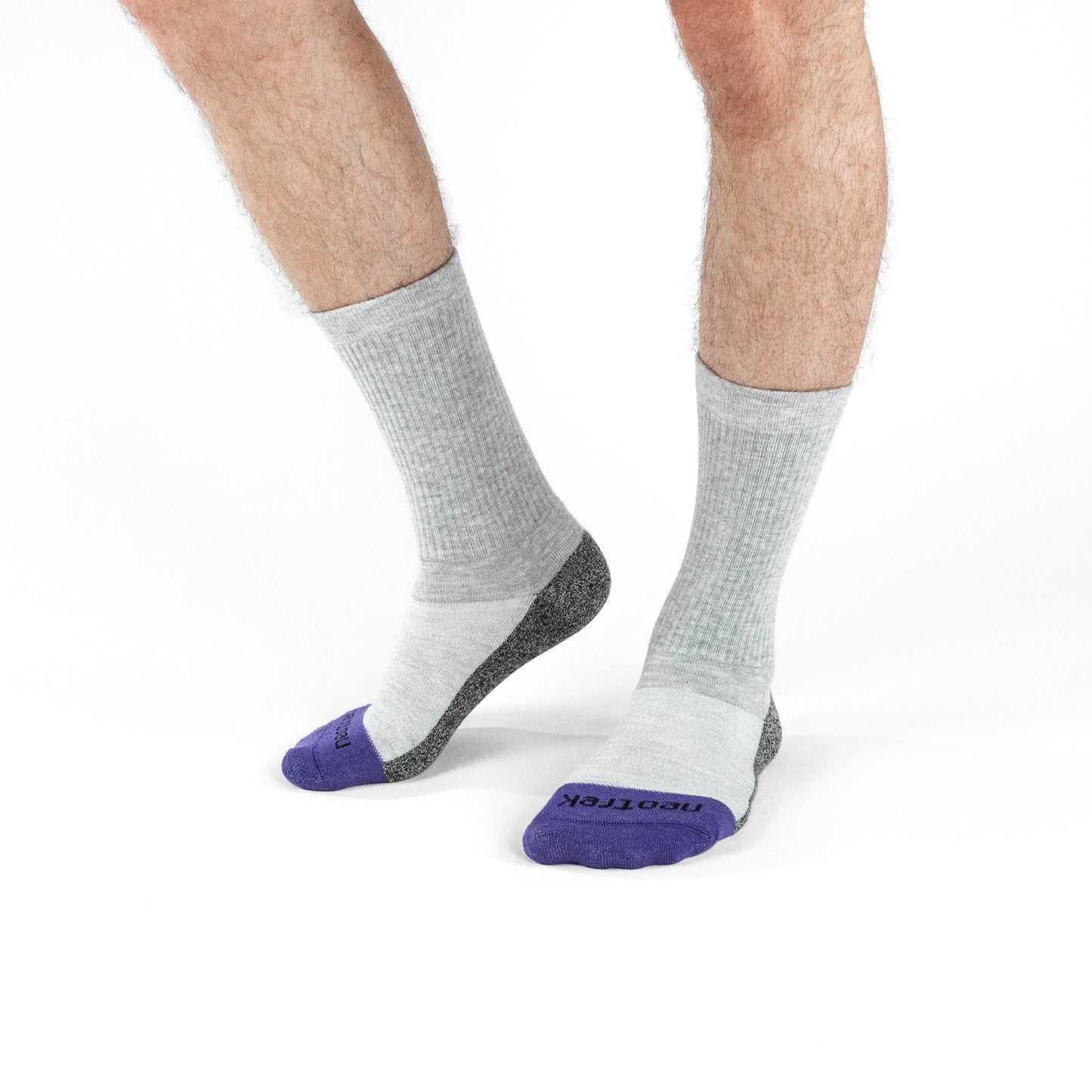 Premium Crew Socks: Standard Length Pair