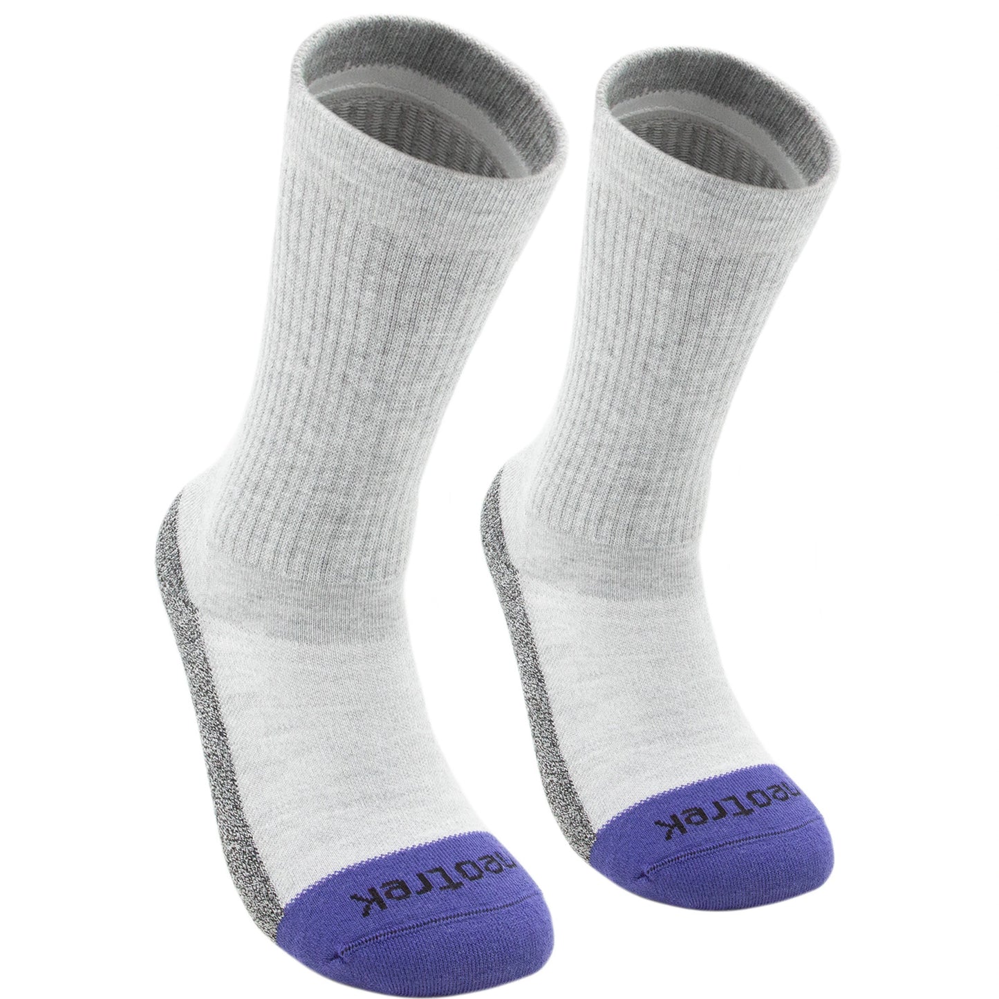 Truer-Fit™ Crew Socks: Standard Length Pair - NeoTrek Footwear