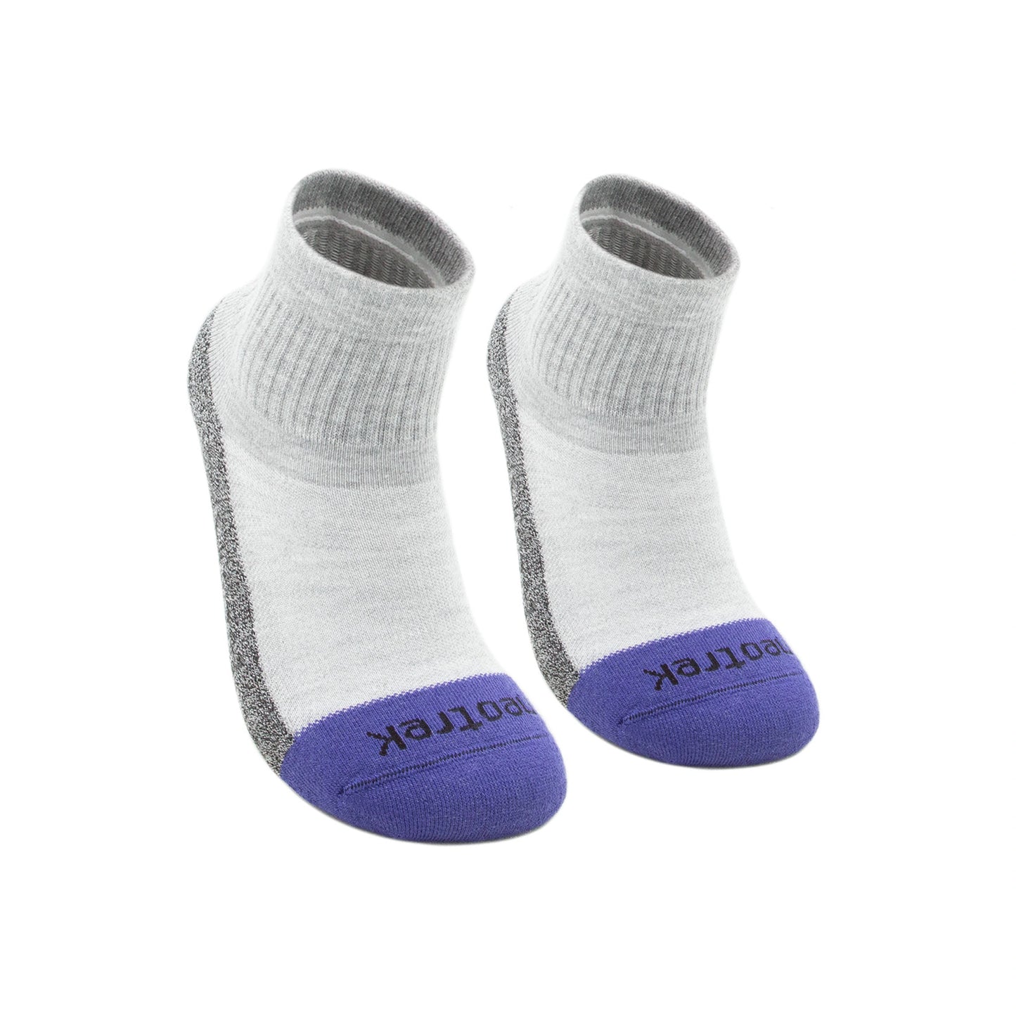 Truer-Fit™ Qtr Crew Socks: Standard Length Pair - NeoTrek Footwear