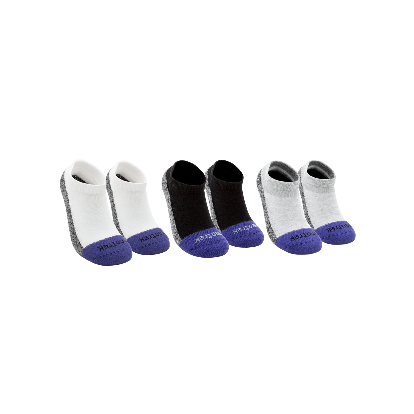 Premium Ankle Socks: Standard Length Pair (3pk) - NeoTrek Footwear