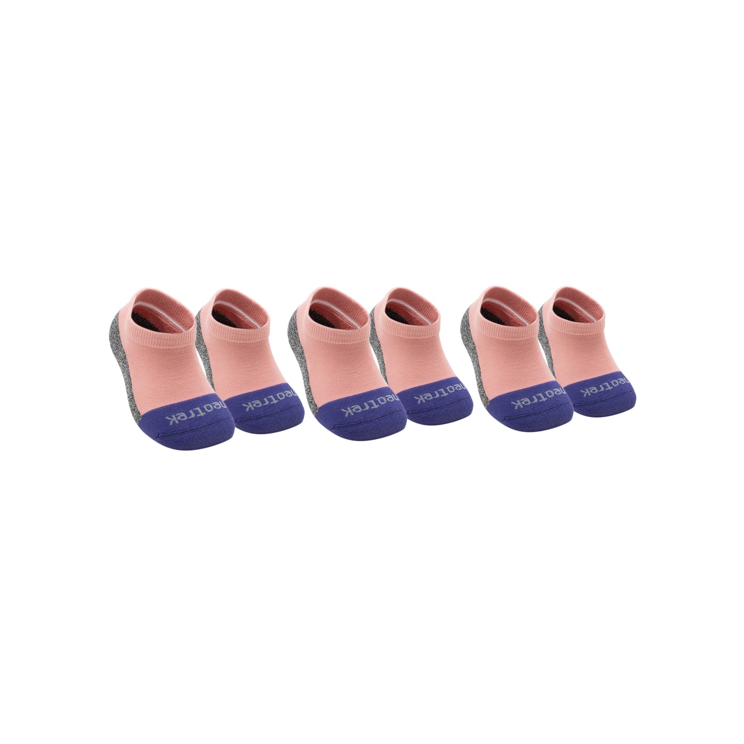 Transmet Ankle Socks: Pair for Bilateral Partial-Foot Amputees (3pk) - NeoTrek Footwear