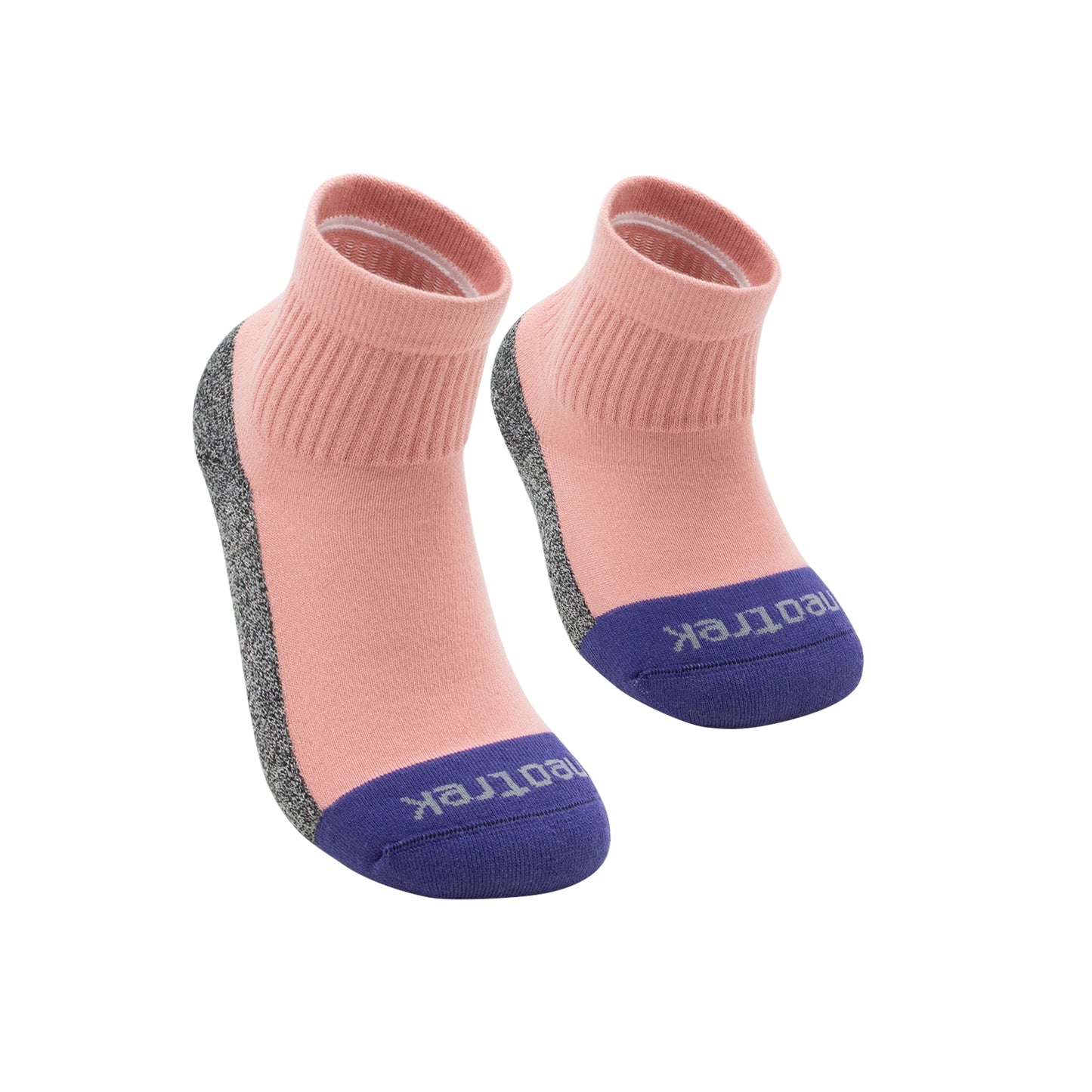 Transmet Qtr Crew Socks: Mixed Pair for Partial-Foot Amputees - NeoTrek Footwear