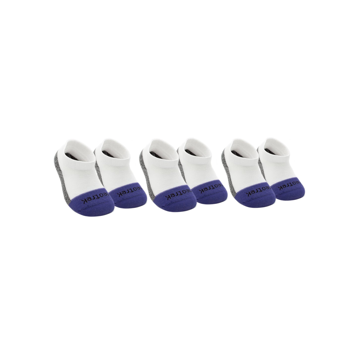 Truer-Fit™ Ankle Socks: Bilateral Partial-Foot Amputee (3pk) - NeoTrek Footwear