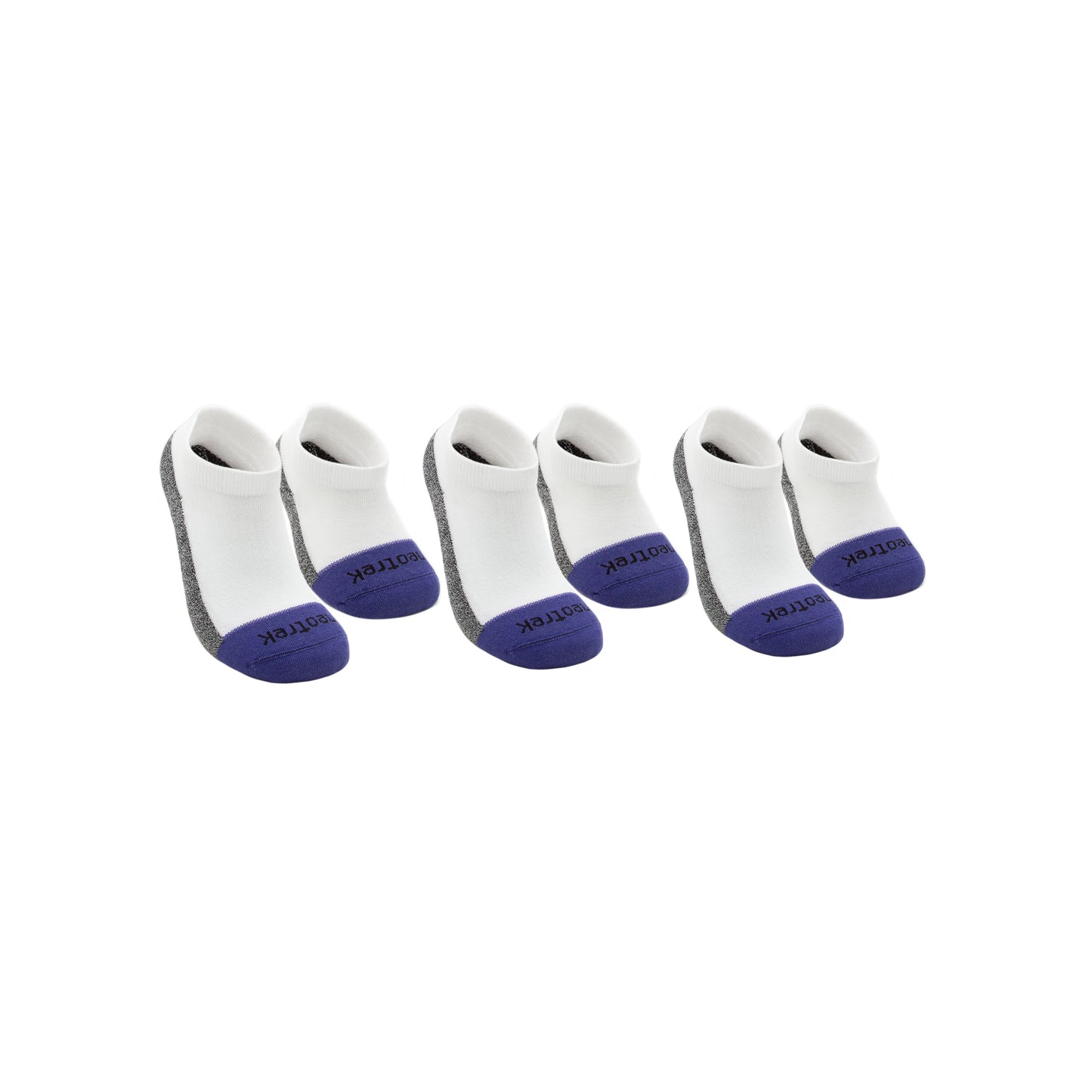 Truer-Fit™ Ankle Socks: Mixed Pair (3pk) - NeoTrek Footwear