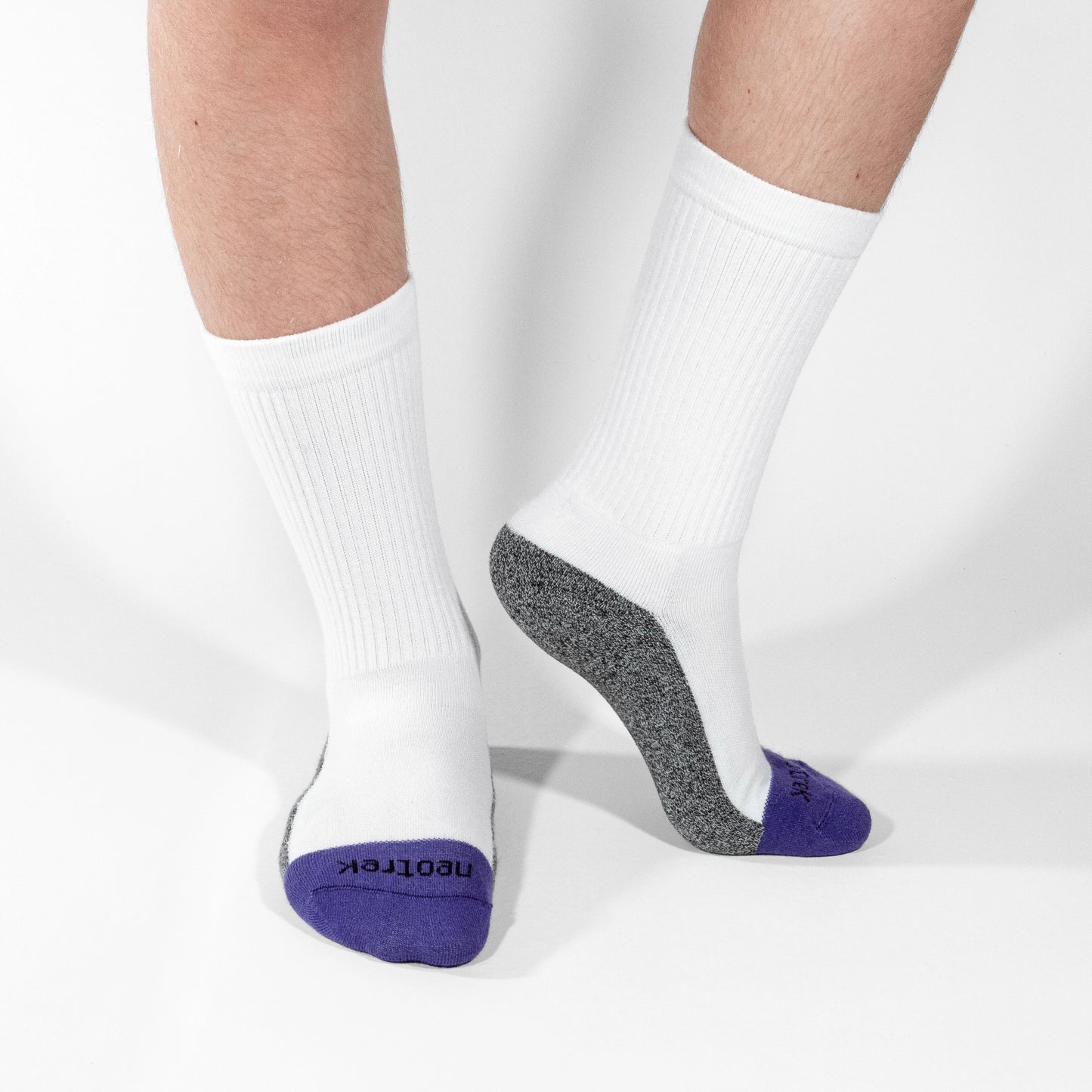 Premium Crew Socks: Standard Length Pair