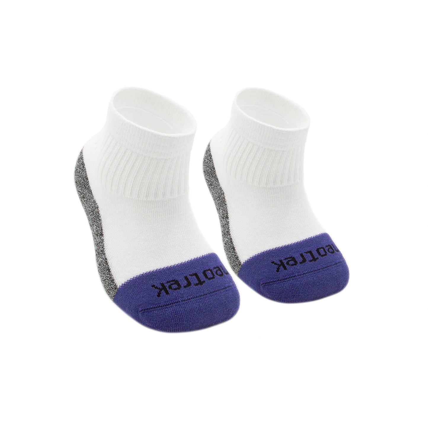 Truer-Fit™ Qtr Crew Socks: Pair for Bilateral Partial-Foot Amputees - NeoTrek Footwear