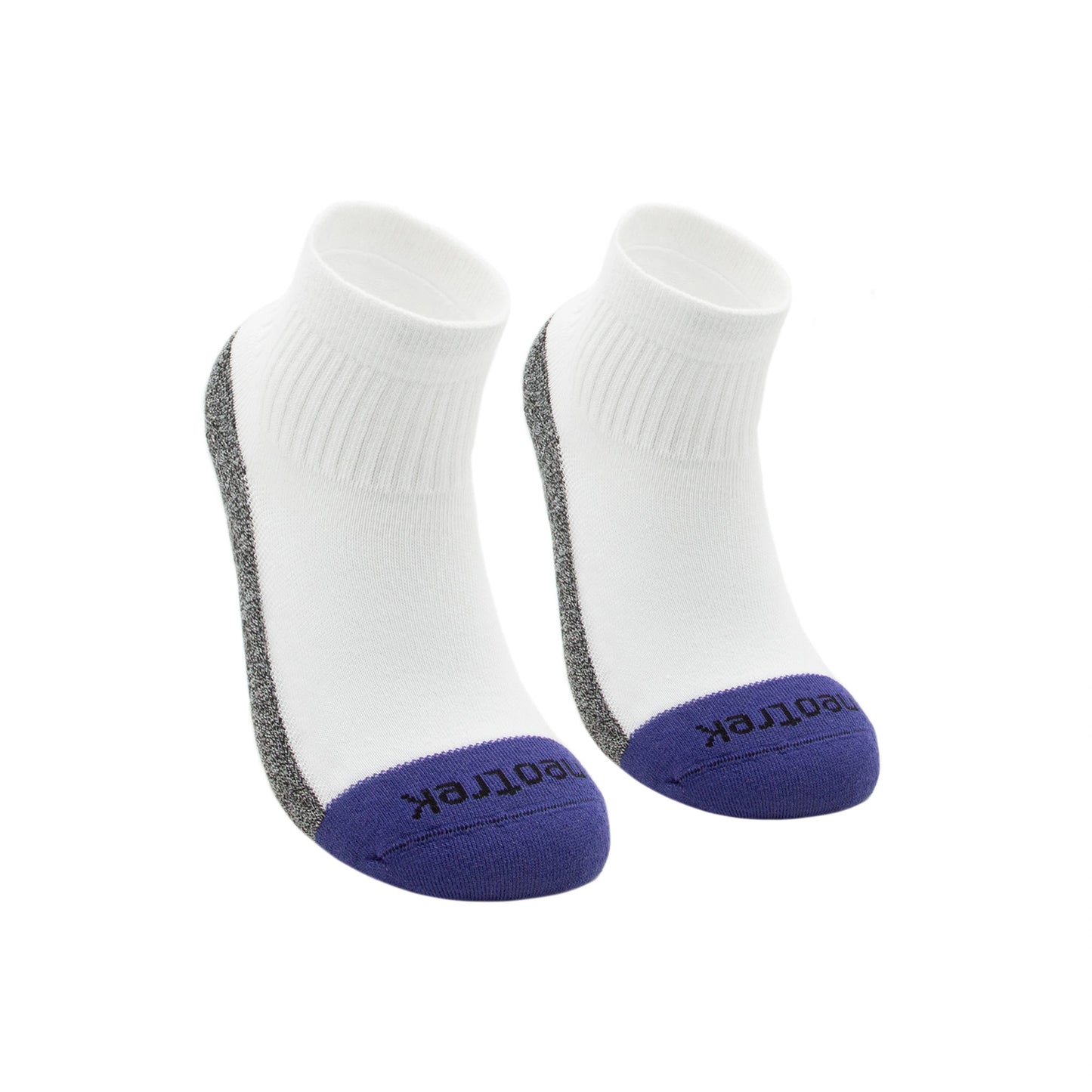 Truer-Fit™ Qtr Crew Socks: Standard Length Pair - NeoTrek Footwear