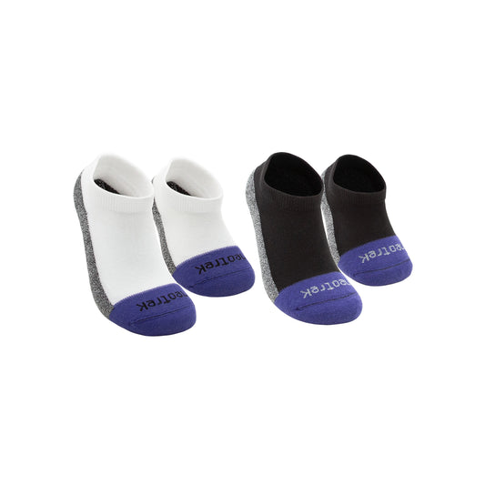 Transmet Ankle Socks: Mixed Pair for Partial-Foot Amputees (1 Transmet Sock, 1 Standard Sock Per Pair) (2pk) - NeoTrek Footwear