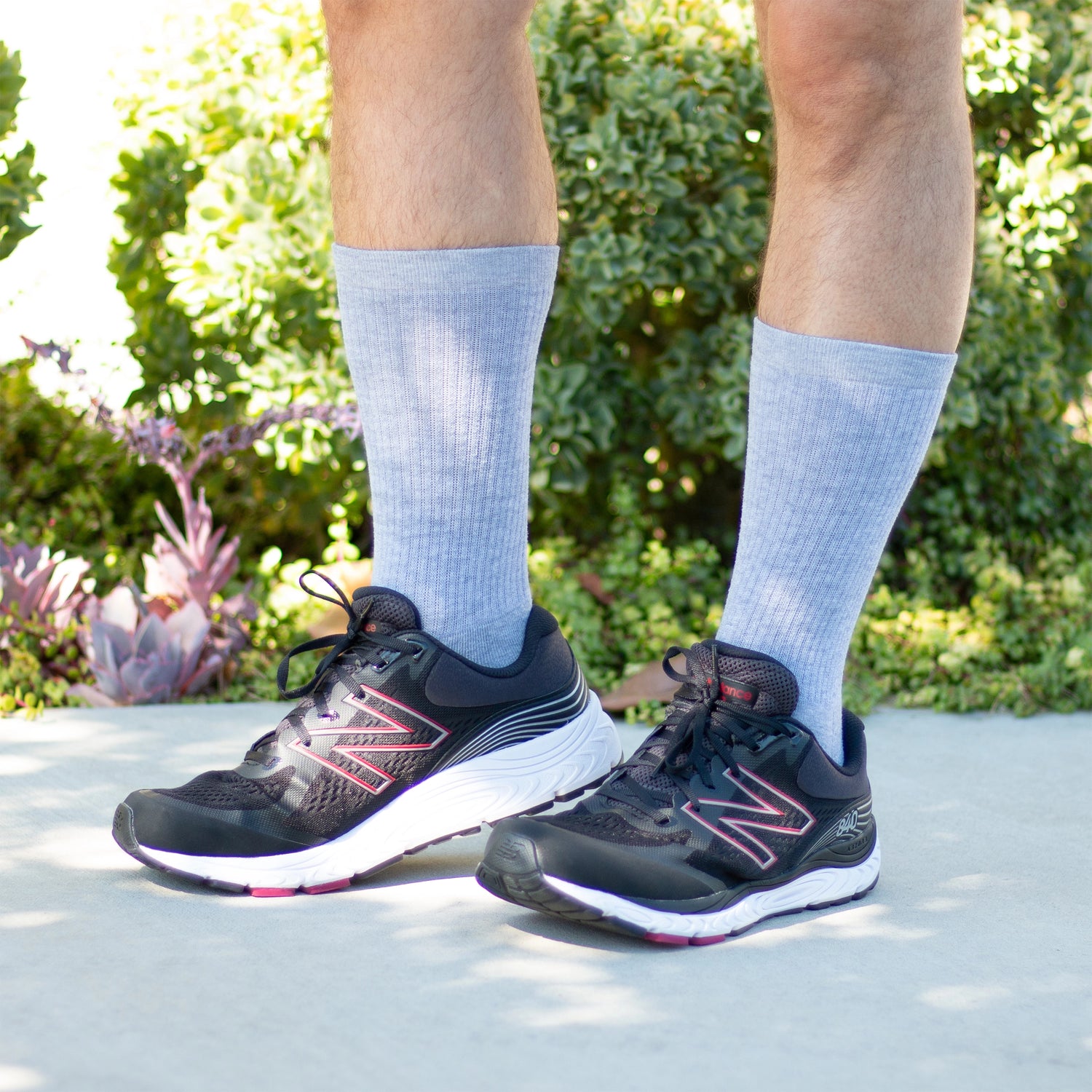 Premium Crew Socks: Standard Length Pair (2pk) - NeoTrek Footwear