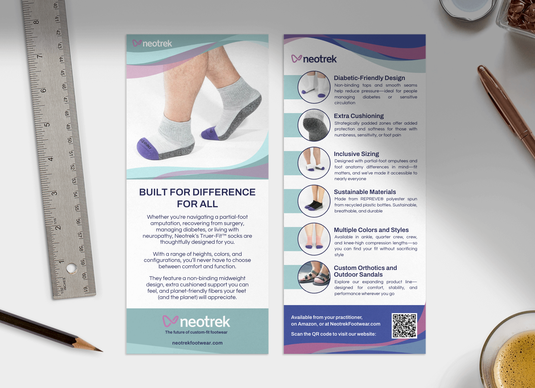 Practitioner Rack Cards (Pack of 100) – NeoTrek Footwear