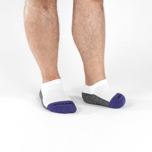 Truer-Fit™ Ankle Socks: Mixed Pair for Partial-Foot Amputees - NeoTrek Footwear