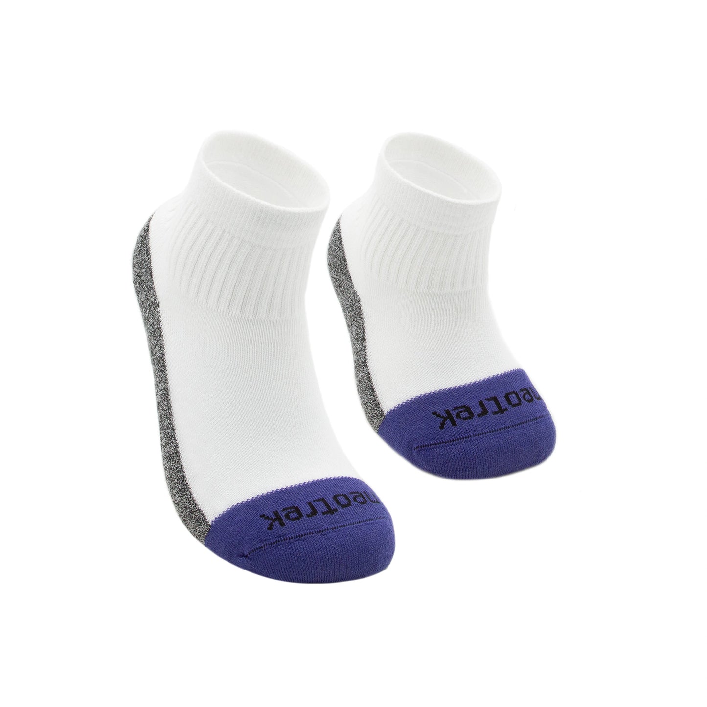 Truer-Fit™ Qtr Crew Socks: Mixed Pair for Partial-Foot Amputees - NeoTrek Footwear